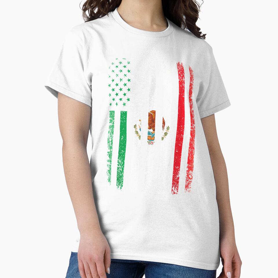 Mexico Flag USA American Mexican Independence Day by nicholsongregor
