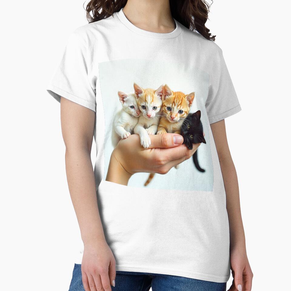 Four cute little cats by BenCoStyle