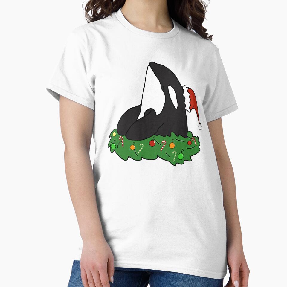 Holiday Christmas Orca by KantstandyaC