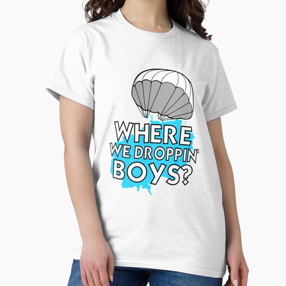 Where we droppin boys gaming mask shirt by ClamenTaon