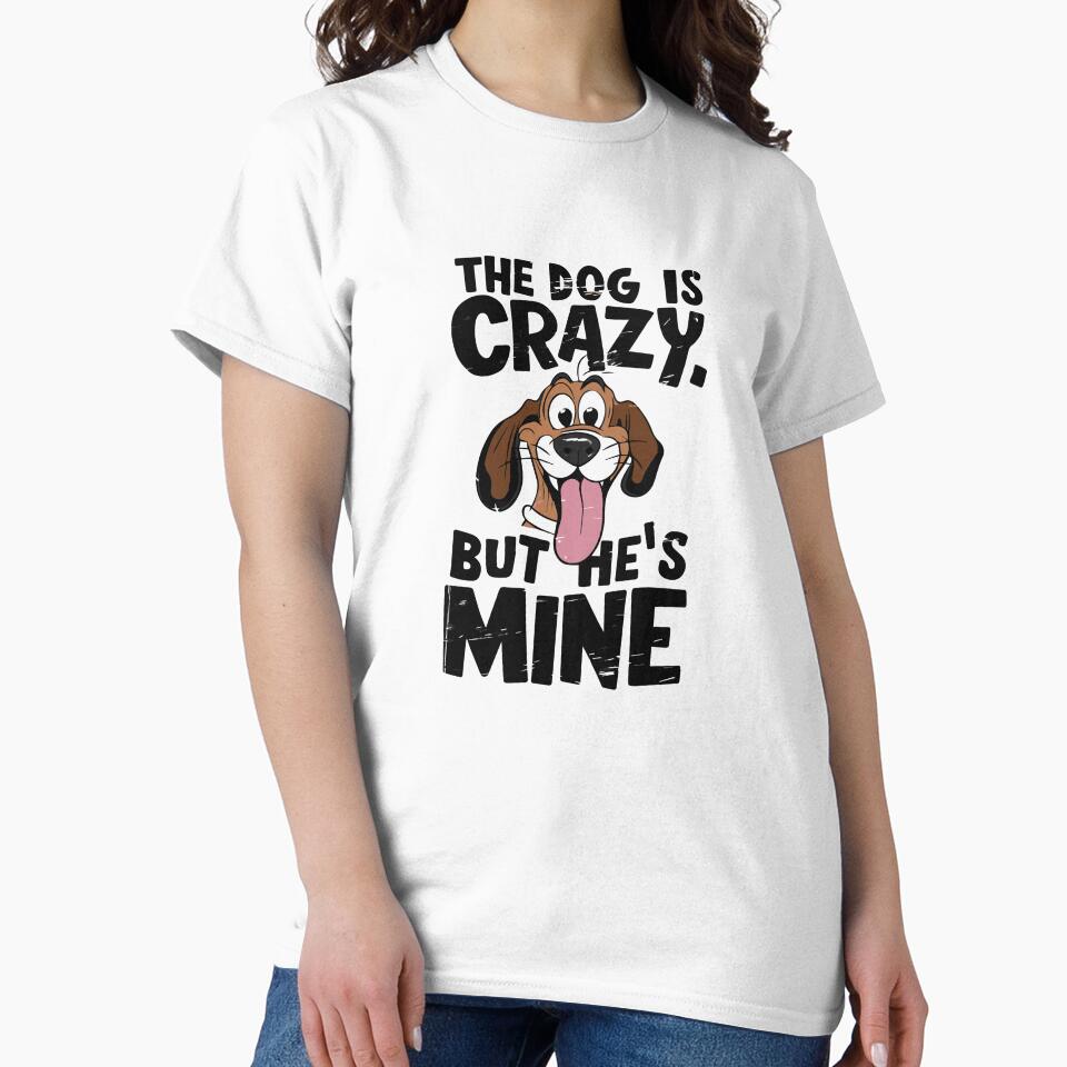 This Dog Is Crazy Chaotic Funny Playful Amusing Cute Wild by w1ckerman