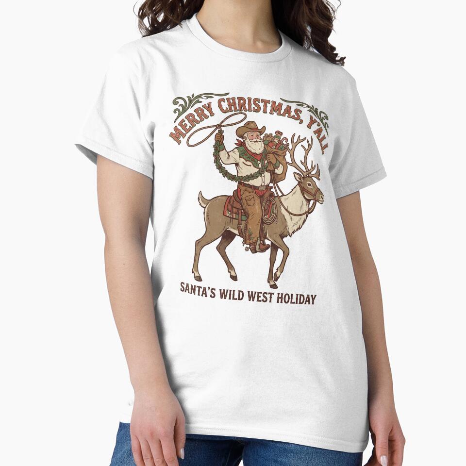 Santa’s Vintage Wild West Holiday by Milasneeze