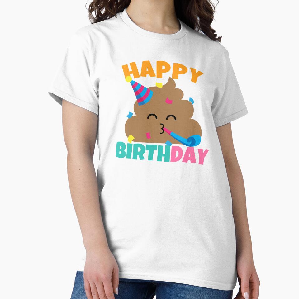 Happy Birthday Funny Poop by ricricswert