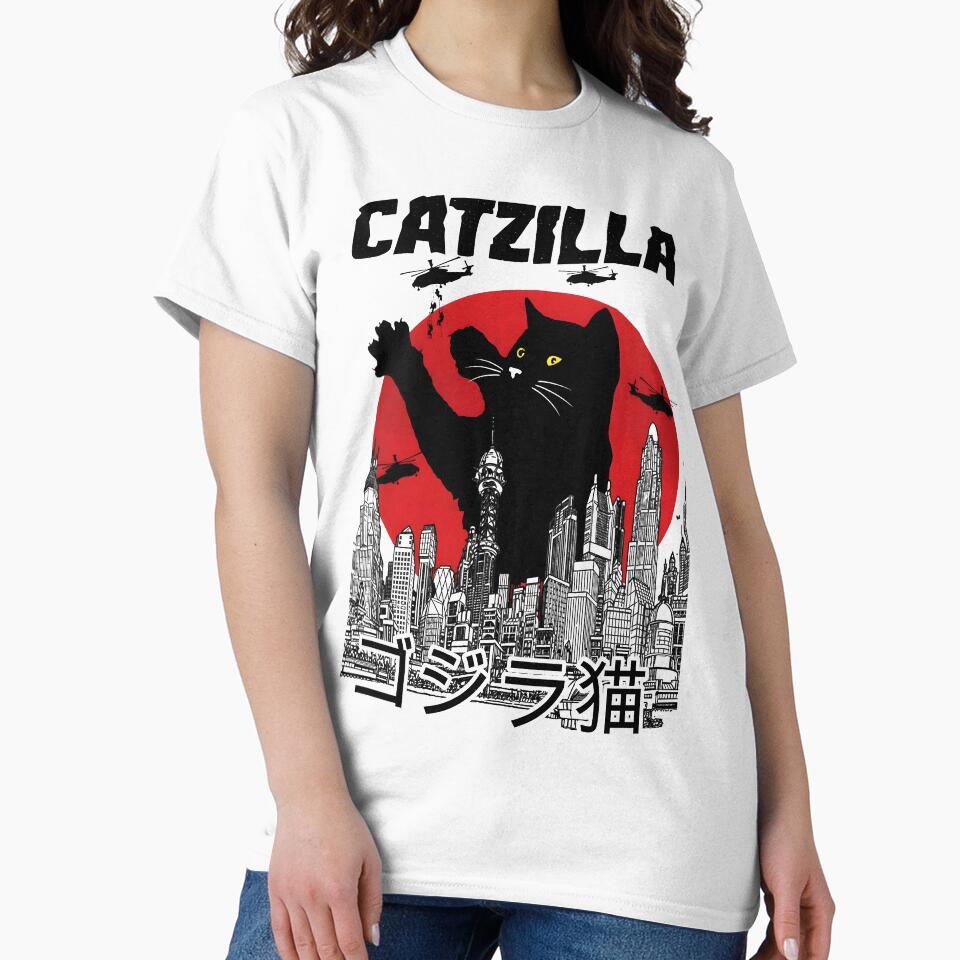 Catzilla Essential T-Shirt by pp-por