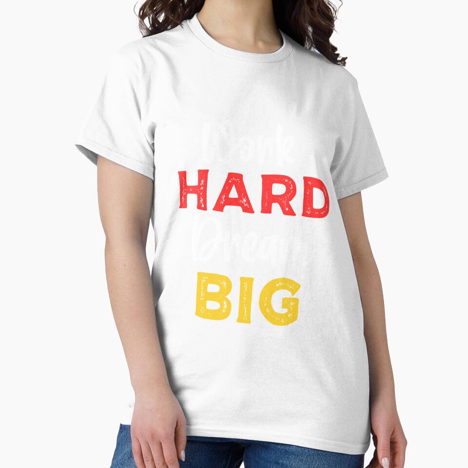 Work Hard Dream Big by Peter Stawicki