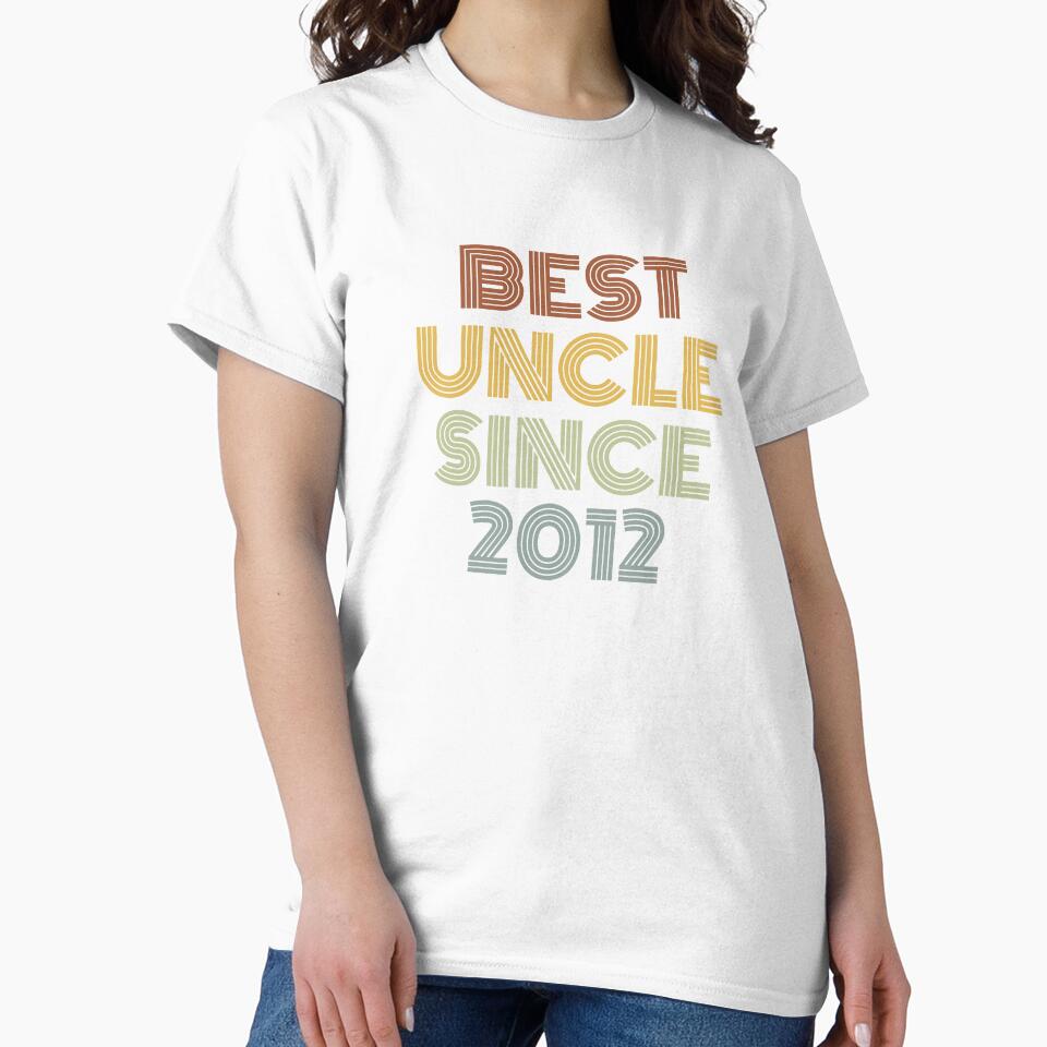 Best Uncle Since 2012 by Vanover Designs
