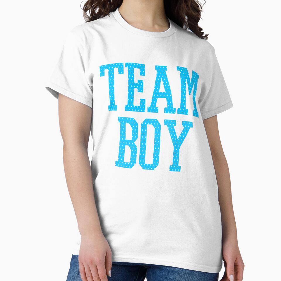 Team BOY baby Gender reveal baby announcement baby shower by Nancy Studio