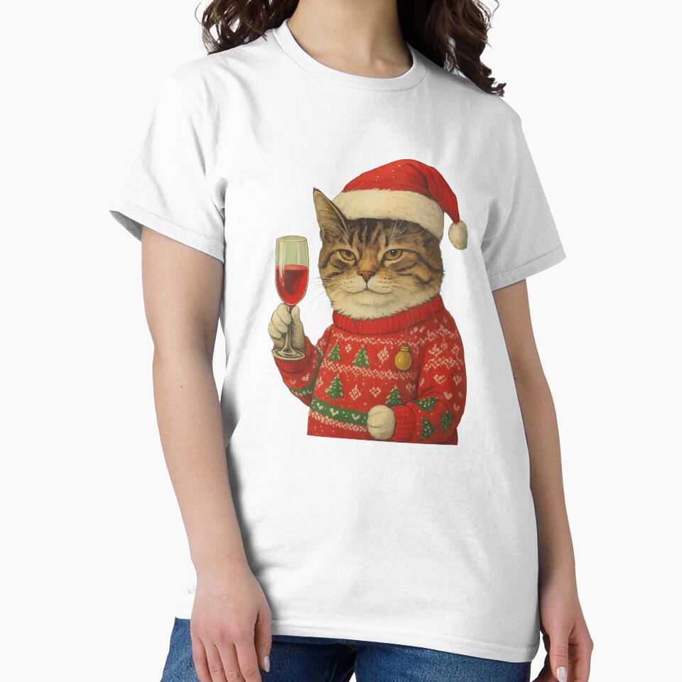 Christmas cat by Knightofartx25