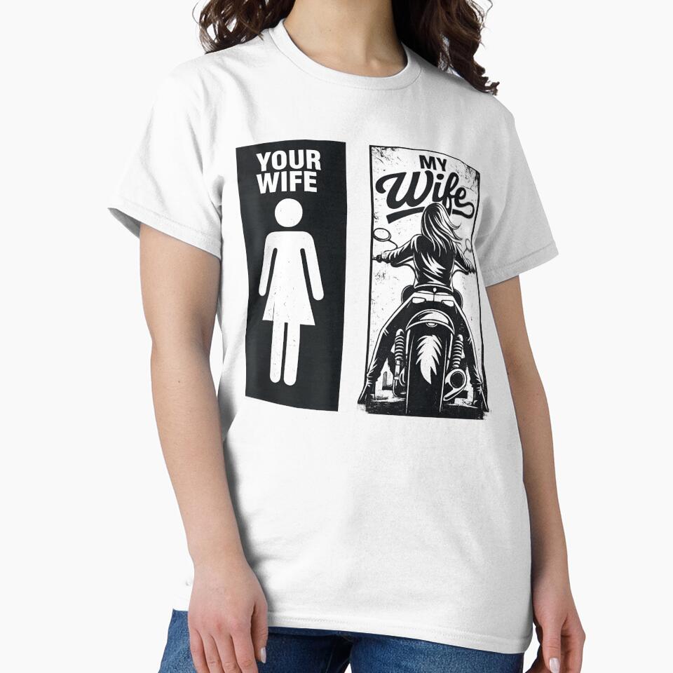 Your Wife My Wife Biker Valentine by first-shirt ⭐ ⭐ ⭐ ⭐ ⭐