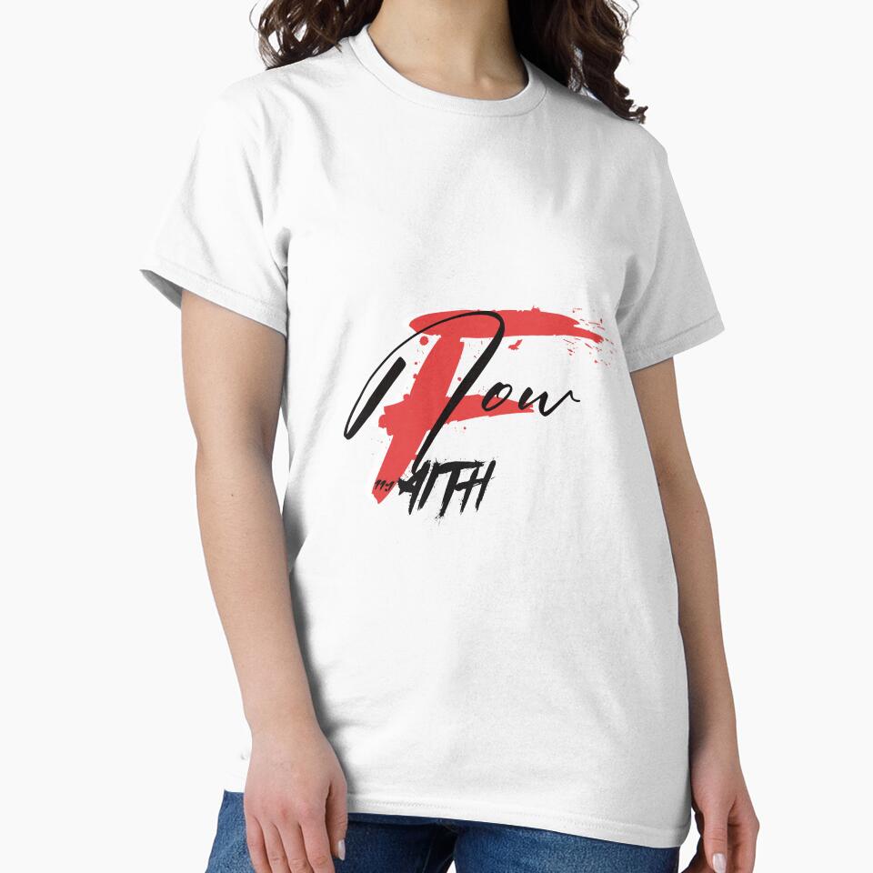 Now Faith Red and Black Graphic by howard2graphix