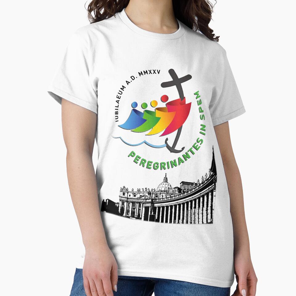 Iubilaeum and Vatican MMXXV 2025 Roma Rome Jubilee logo by made4K