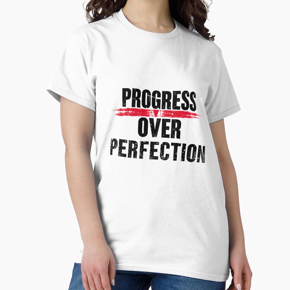 Progress Over Perfection by MajdoArt