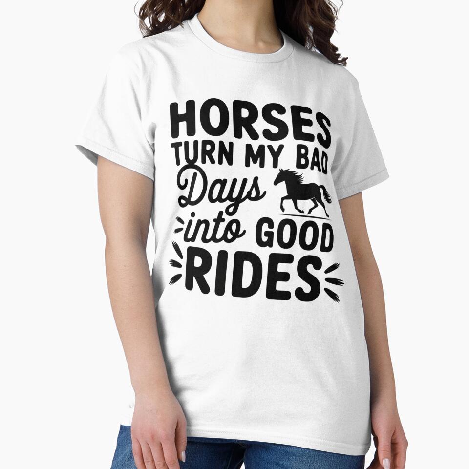 Horses turn my bad days into good rides by 123ks