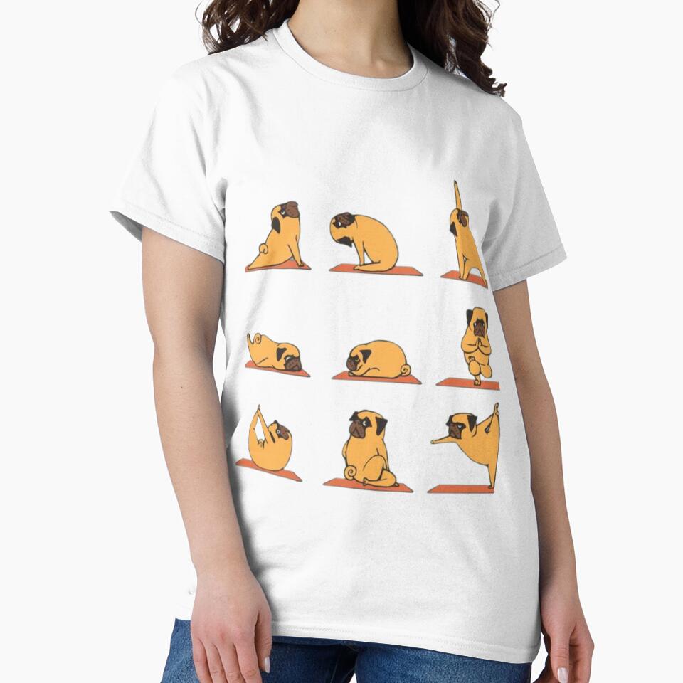 all i need is love and yoga and a dog by Thehecticstore
