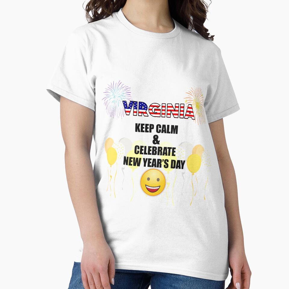 Virginia Keep Calm & Celebrate New Year Day | Virginia Edition by BestBash