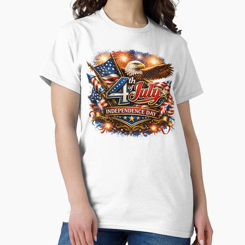 4th of July Independence Day Eagle Design by NaphDesigns