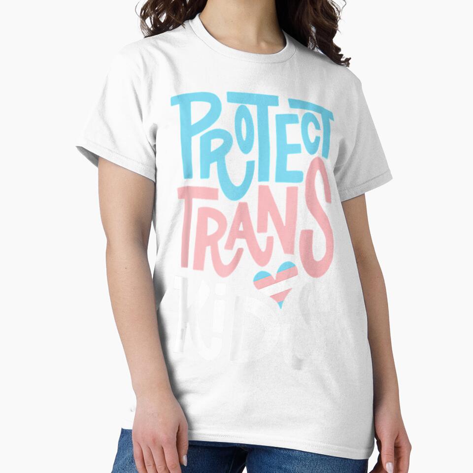 Protect Trans Kids LGBT PrideFitted by delowski7