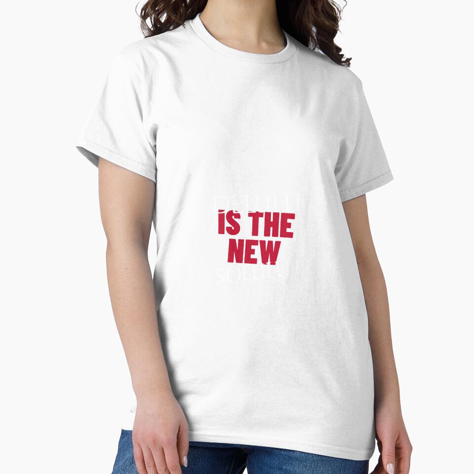 Delulu Is The New Solulu Empowered Cool Women Tshirt Tee by APINKILLUSION