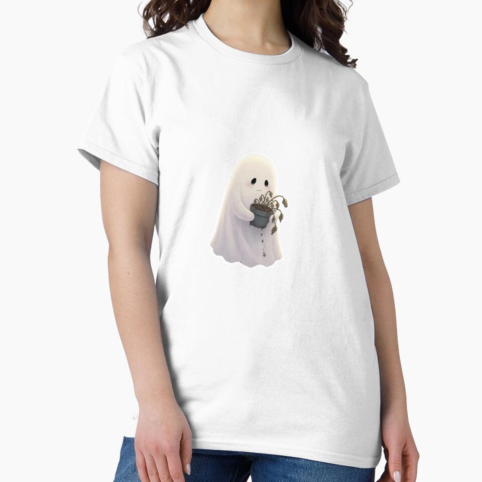Ghostly Gardener by lizzieissorad