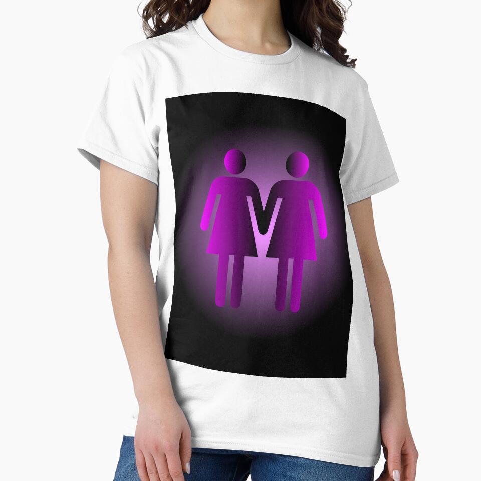 Lesbian Couple Symbol by Alienzombie13