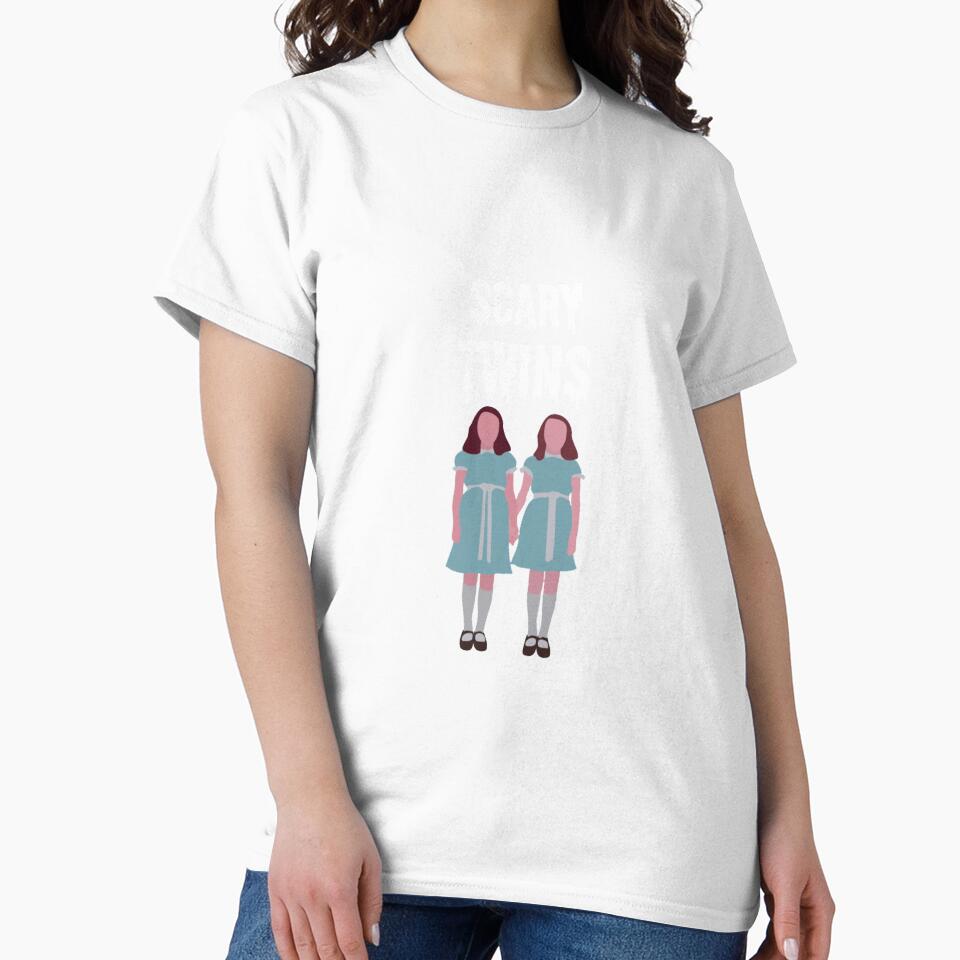 Scary Twins Shirt - Scary Twins t-shirt - Scary Twins t-shirt - Fun Scary Twins Shirt - Scary Sister Shirt - Twin Sister Shirt by happygiftideas
