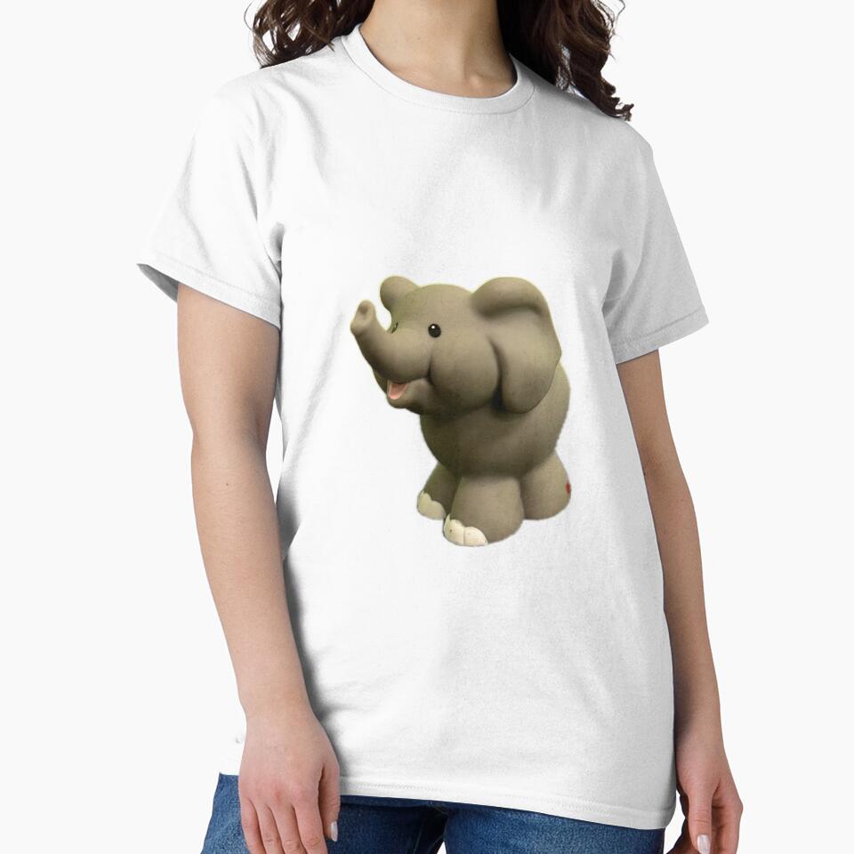 Toy Elephant Noah's Ark Gray Play by Ideas-BYDESiGN