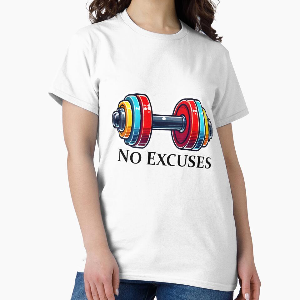 No Excuses Dumbbell by Mbk Studios