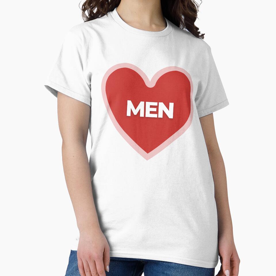 I Heart Men by Itsheartshop