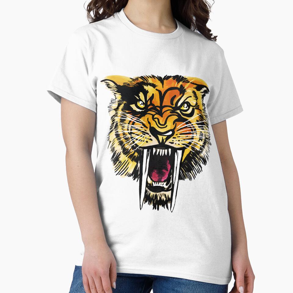 Saber-Tooth Tiger by suerussoart