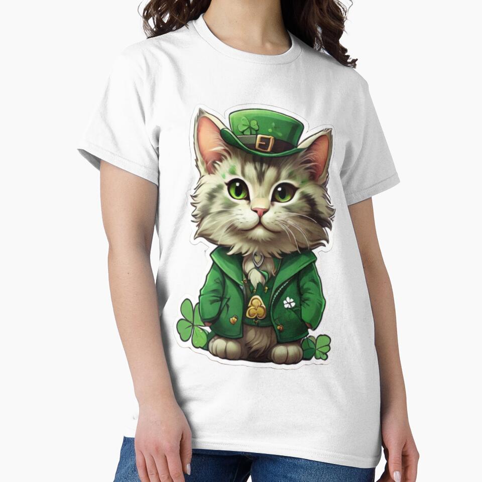 St Patricks Day Kitty by Krieghorn