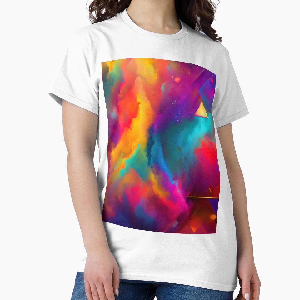Holi Festival Splendor, abstract art by willowbyraashi