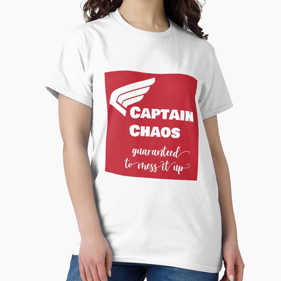 Captain Chaos t shirt - Captain Chaos Dad - Captain Chaos Brother - Captain Chaos Best Friend tee - Captain Chaos t-shirt by happygiftideas