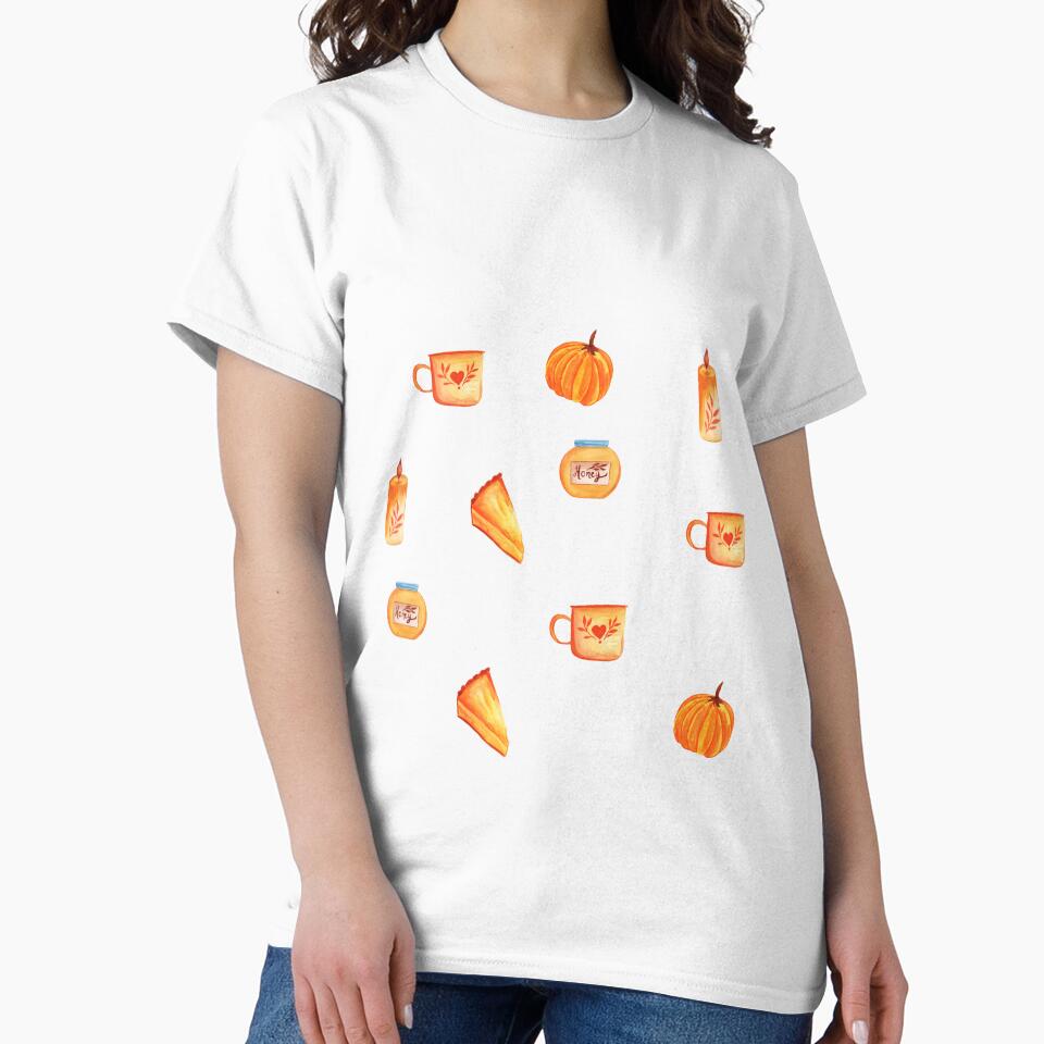 "Pumpkin inspired" mini fall treats drawing by pinkyfish1010