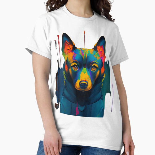 A Colorful Dog by Art Intelligence