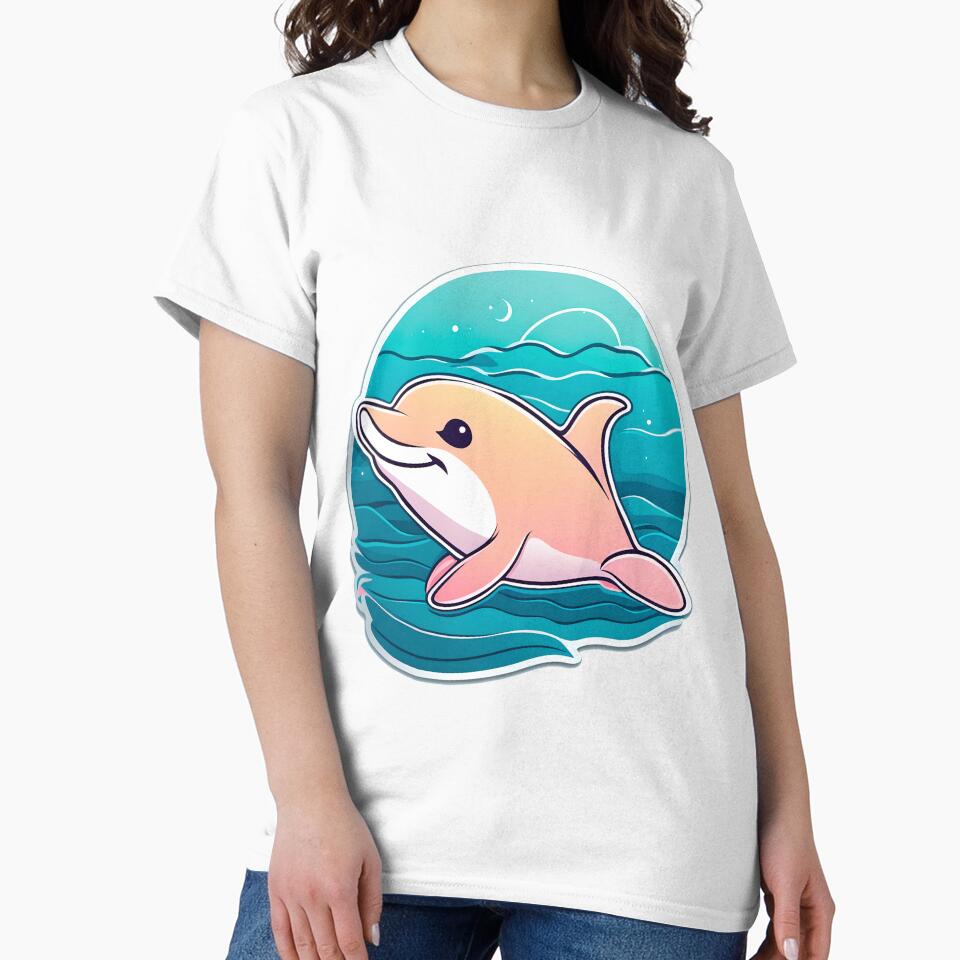 infant dolphin by Transeunte