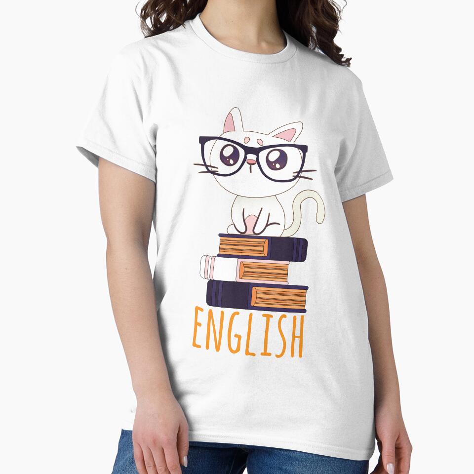 Nerd Cat English Teacher by soondoock
