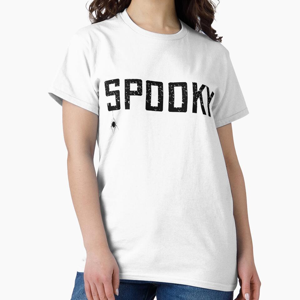 Spooky Halloween Design. Simple with Spider by 2Duckies