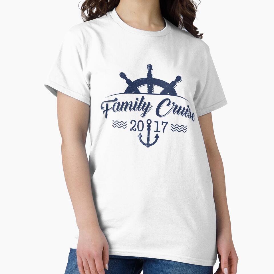Family Cruise Vacation 2017 Shirt by hoooraaay