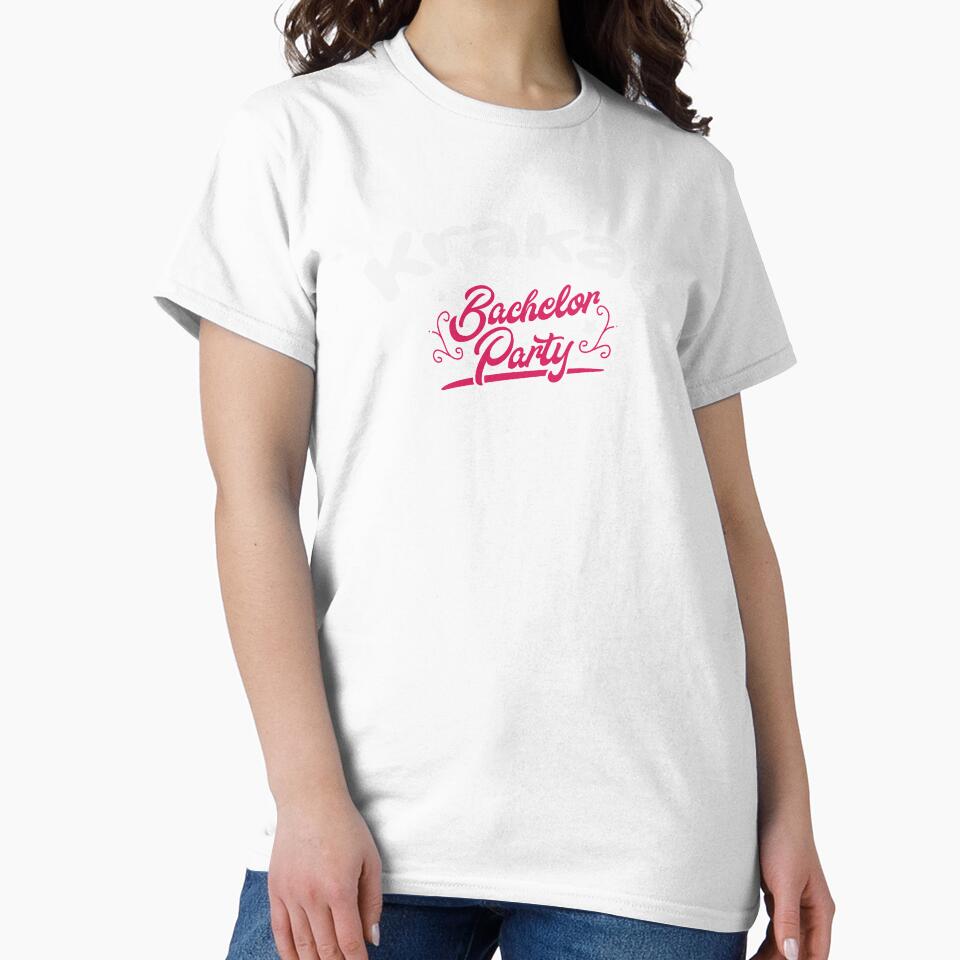 Bachelor Party Shirt Krakau Pre Wedding Celebration Tee by haselshirt