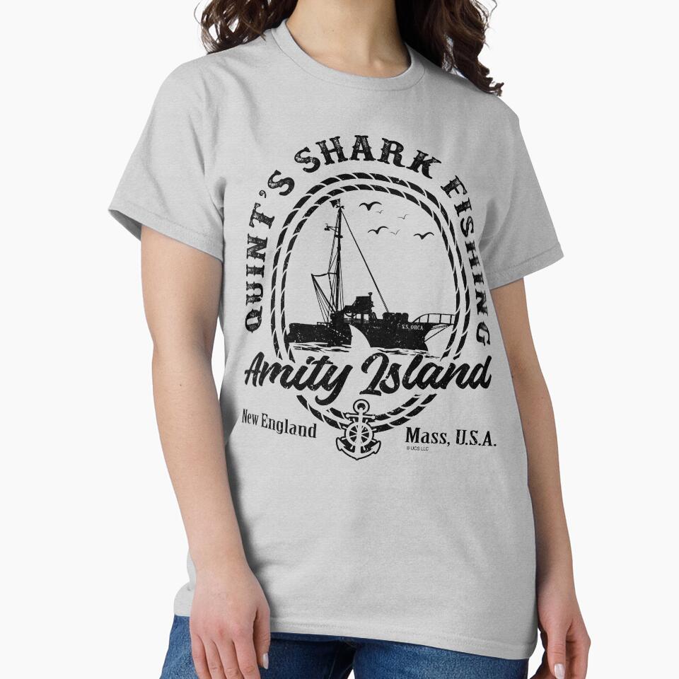 Quint's Shark Fishing (Universal © UCS LLC) Lts by Alema Art