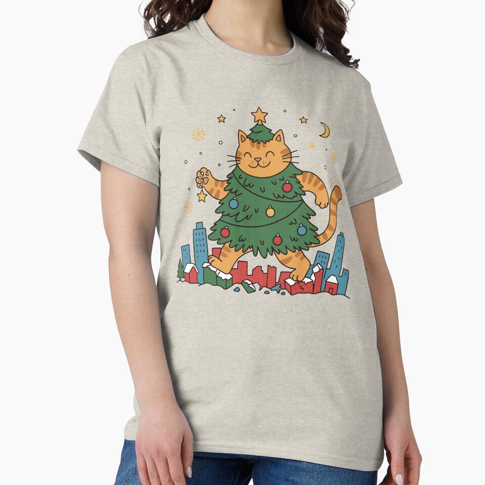 Catzilla Christmas. #3 by EunsooLee