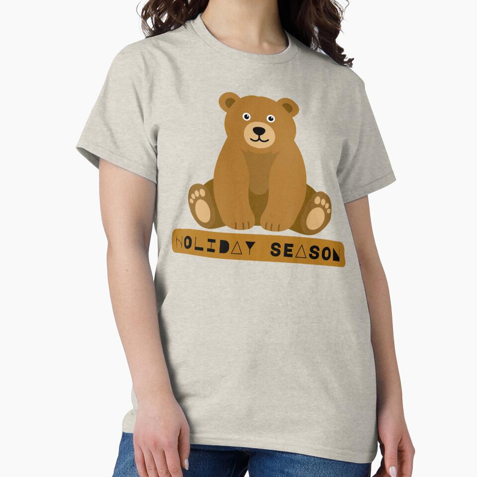 Bear Holiday Season | Cute Winter Bear cute animals Graphic by Art IN Pack