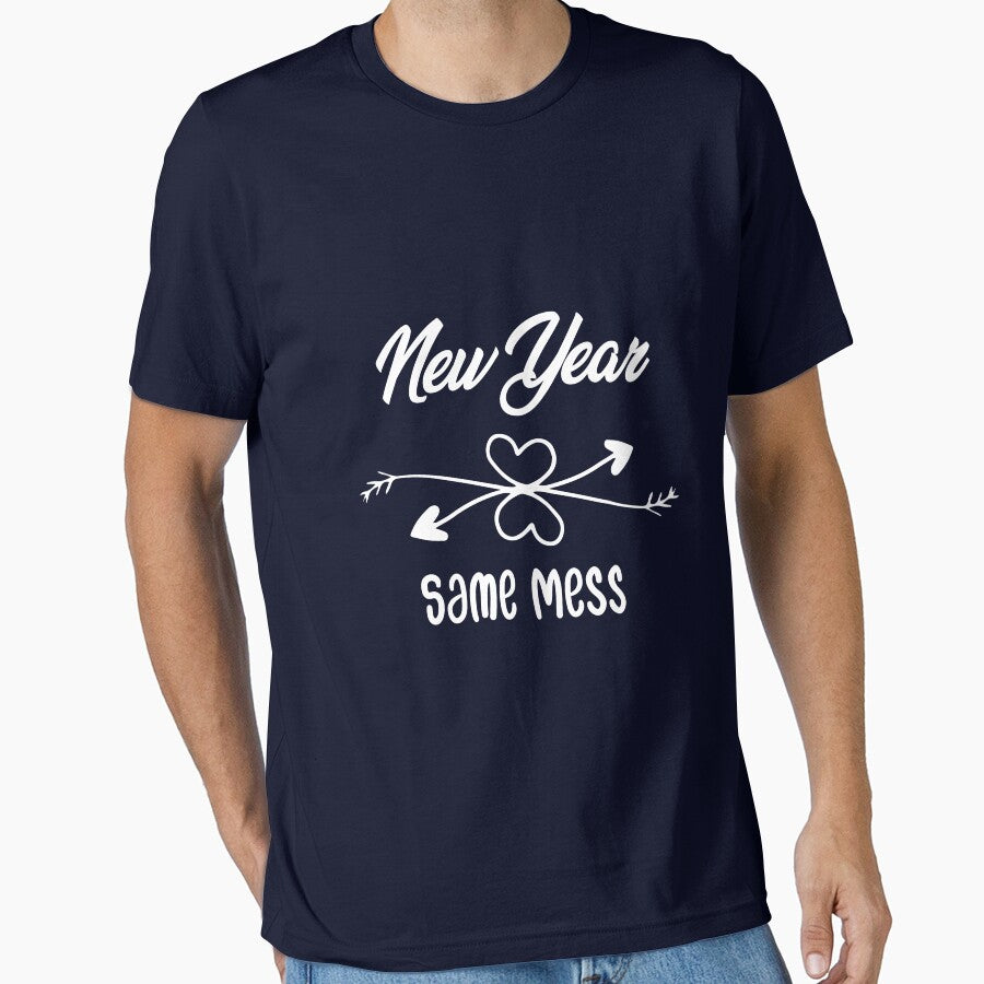 New Year Same Mess, New Year’s Svg,Happy New Year Svg, new year 2022, White, by Ouizza