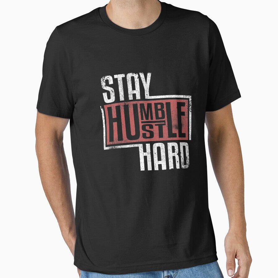 Stay Humble Hustle Hard Life Motivation Inspiration by Kieran Abbott