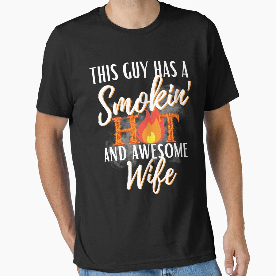 This Guy Has A Smokin' Hot Wife by Rich Summers Art