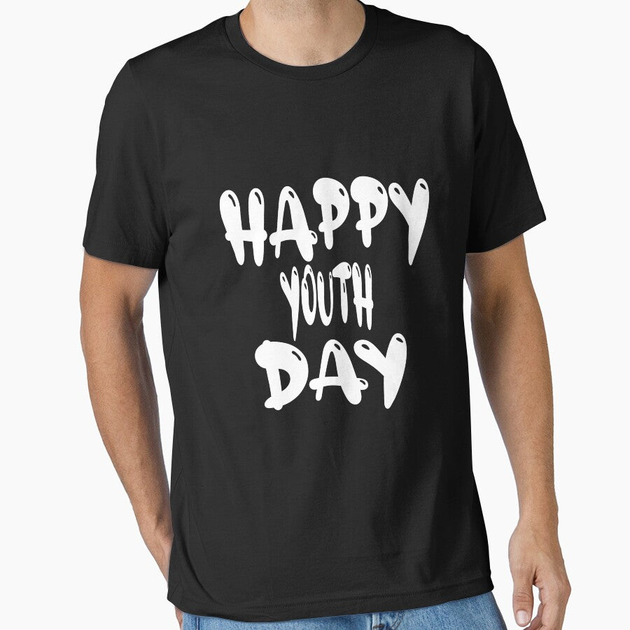 happy youth day- international youth day- held on 12 August. Classic T-shirt - GIFT by tangershop1