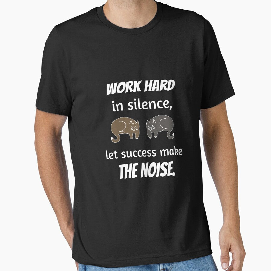 Work hard calmly, success is loud. by Bodino