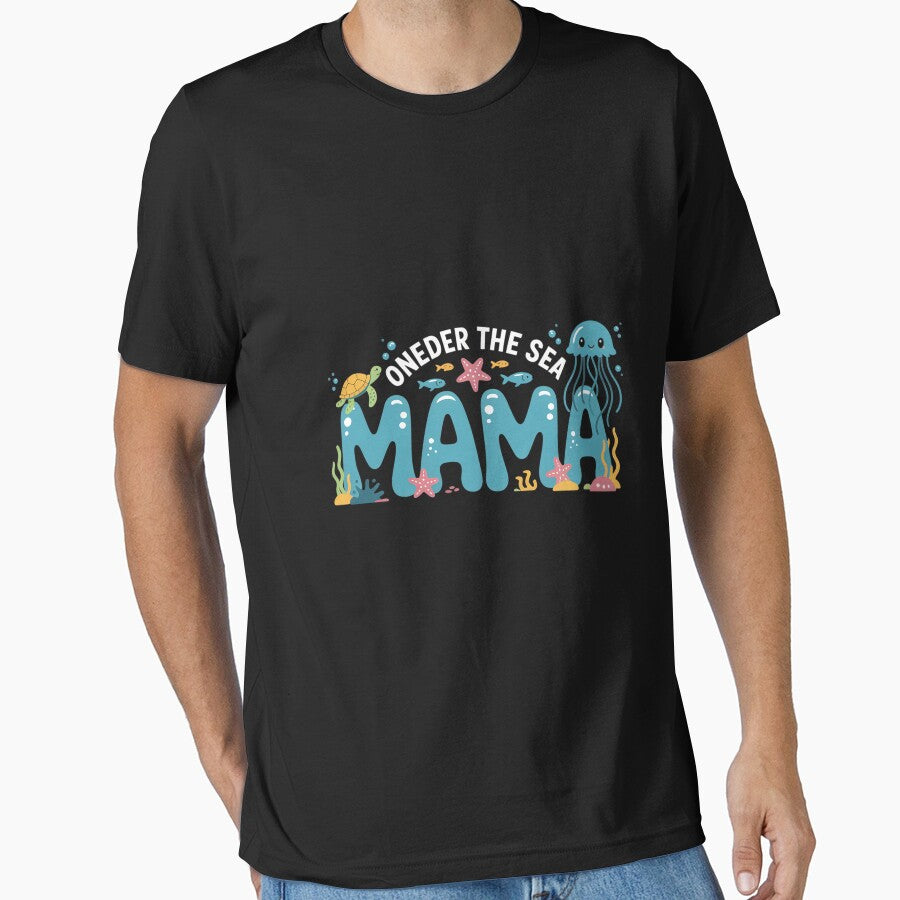 Under Sea Mama Birthday Girl Boy Matching Family Party by fferomananul
