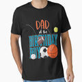 Dad Of The Birthday Boy Sports Matching Family by DemetMath