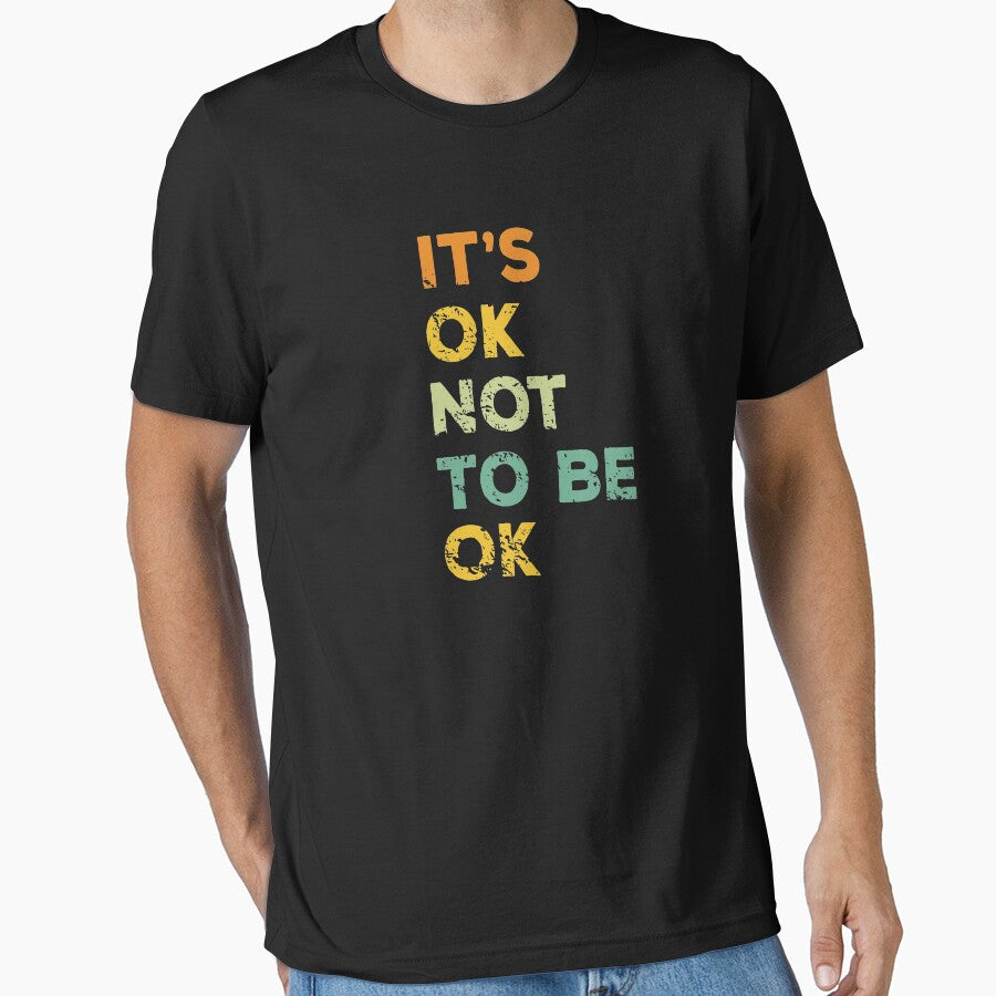 It's ok not to be ok. Mental Health Matters by AndArte